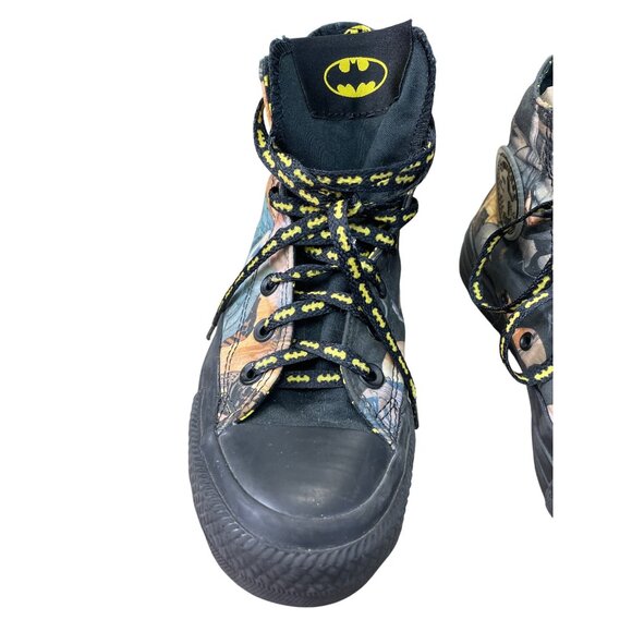 Converse Batman High-Top womans leather canvas sneakers Size 7 SKU 8980 - Picture 9 of 16